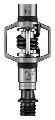 Pair of Crank Brothers Eggbeater 2 Clipless Pedals Silver \/ Black