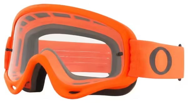 Oakley XS O-Frame MX Motorcycle Goggle Orange Clear Lenses \/ Ref: OO7030-27