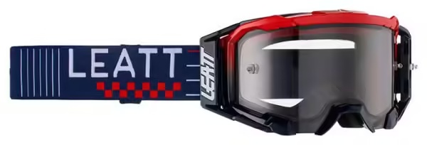 Leatt Velocity 5.5 Blue Goggle \/ 58% Light Grey Face Shield