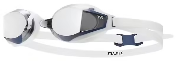 Tyr Stealth-X Mirrored Performance Goggles Silver\/White