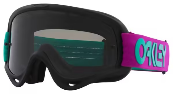 Oakley O-Frame MX B1B Celeste Purple Goggle \/ Dark Grey Lenses \/ Ref: OO7029-85