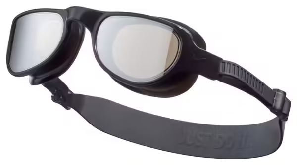 Nike Swim Universal Fit Mirrored Black Goggles