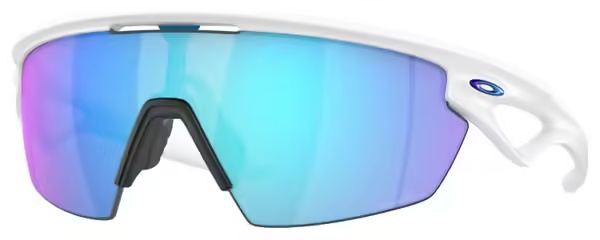 Oakley Sphaera Matte White\/Prizm Sapphire Polarized Goggles - Ref: OO9403-0236