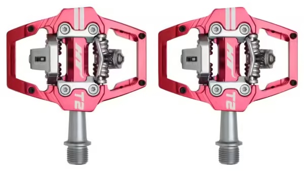 HT Components T2 Pedals Red
