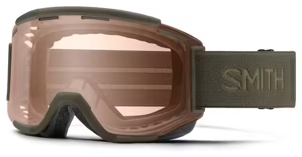 Smith Squad MTB Forest Goggle - Amber Low Light ChromaPop Screen