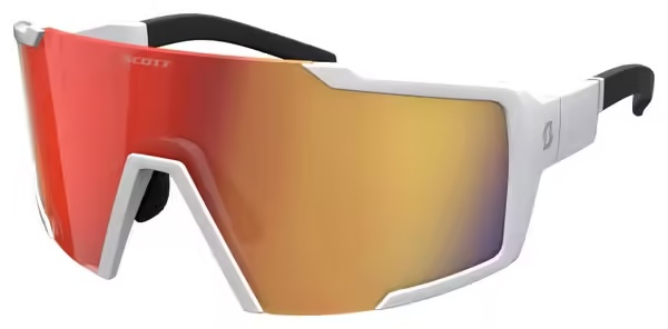 Scott Shield Compact White\/Red Goggles