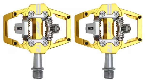 HT Components T2 Pedals Gold