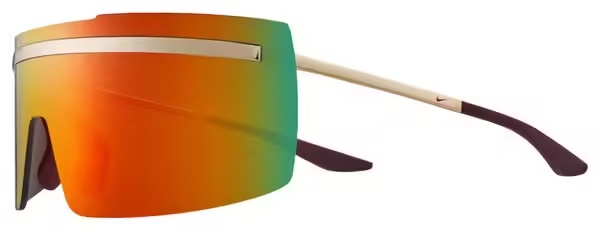 Nike Echo Shield Mirror Sunglasses Gold
