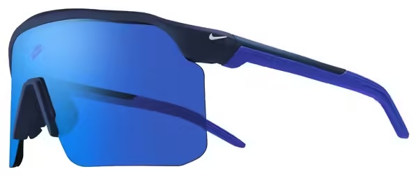 Nike Expedition Shield Mirror Glasses Blue
