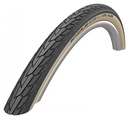 CITY TIRES 650 X 35B SCHWALBE HS484 ROAD CRUISER NOIR\/BEIGE TR (37-584)