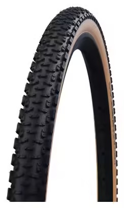 Schwalbe G-One Ultrabite 700mm Tubeless Ready Soft Gravel Tire RaceGuard Addix E-25 Bronze Sidewall