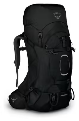 Osprey Aether 55 Hiking Bag Black