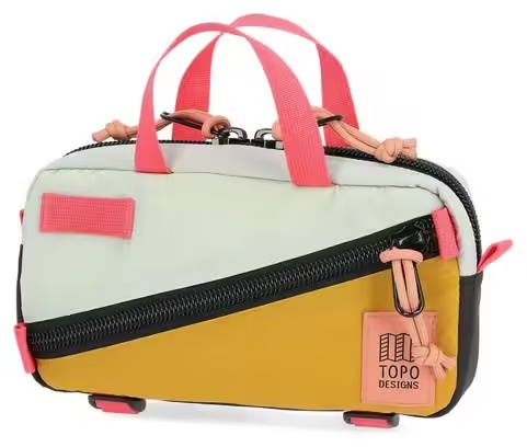Topo Designs Mini Quick Pack 1.7L Banana Bag Light Green\/Yellow