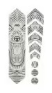 ALL MOUNTAIN STYLE Frame Guard Kit - 9 pcs - Wolf