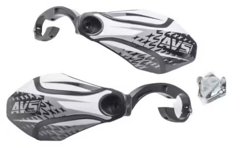 AVS KIT DECO Hand Guard Black White