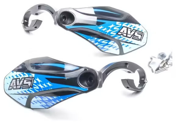 Handguards AVS Graphic Kit Blue \/ Black