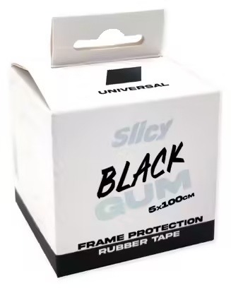 Slicy Black Gum Rubber Frame Protector 5x100 cm