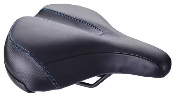BBB Saddle ComfortPlus Upright leather Black