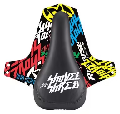 Reverse Nico Vink Signature Series Shovel & Shred Black \/ White Saddle