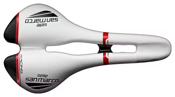 San Marco Aspide Racing Open-Fit Saddle White