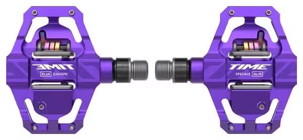 Time Speciale 10 Small Clipless Pedals Purple