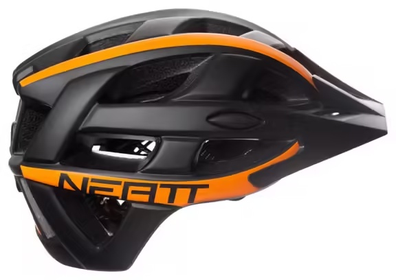 Neatt Basalte Race MTB Helmet Black Orange