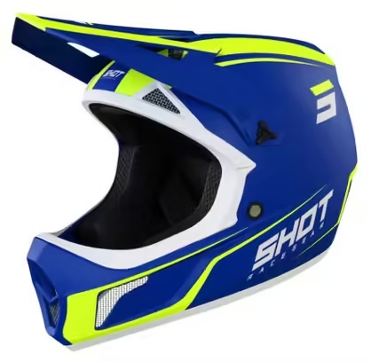Shot Rogue Full Face Helmet Blue \/ Yellow