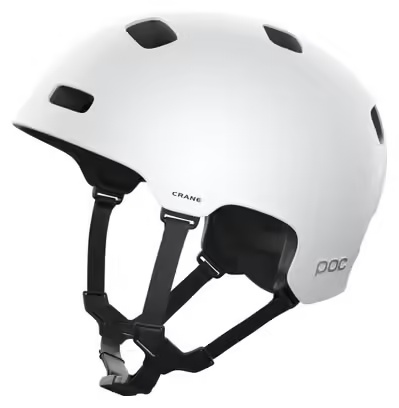 Poc Crane Mips Matte White Helmet
