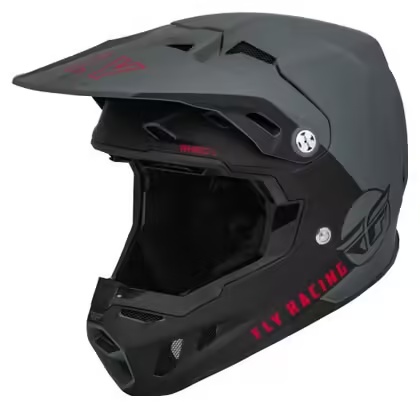 Fly Racing Fly Formula CC Centrum Matte Grey \/ Black full-face helmet