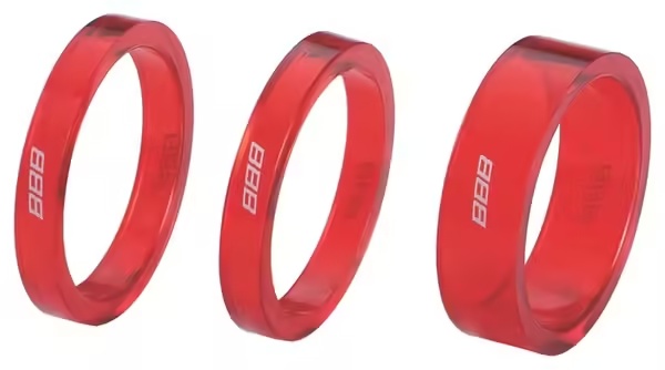 BBB 3 pieces Spacer composite Red