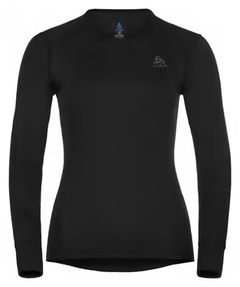 Long Sleeves Jersey Odlo Active Warm Eco Black Women