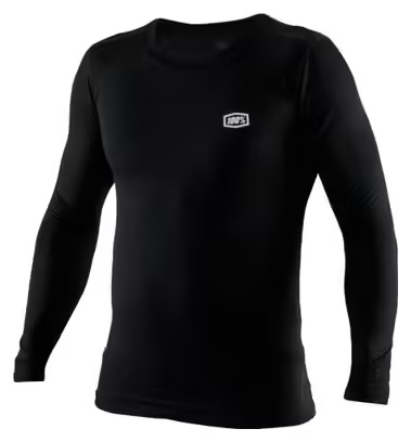 100% Basecamp Base Layer Long Sleeve Base Layer Black