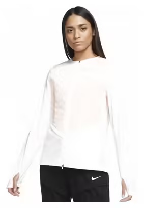 Nike Storm-Fit ADV Run Division Thermal Jacket White Pink Women
