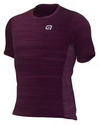 Alé Cruise Burgundy Short Sleeve Jersey