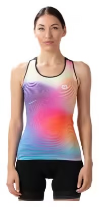Alé Onda Women's Sleeveless Top Pink Multicolor