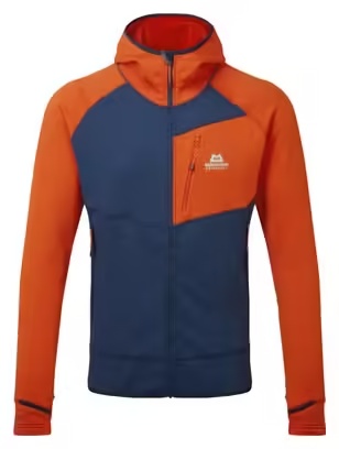 Mountain Equipment Eclipse Fleece Jacket Orange\/Blue