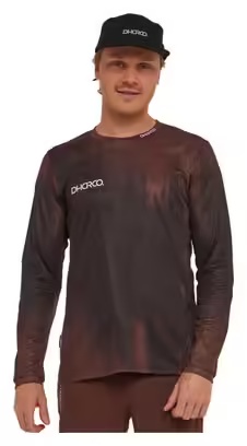 Dharco Gravity Brown Long Sleeve Jersey