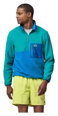 Patagonia Microdini 1\/2 Zip Fleece Pullover Blue
