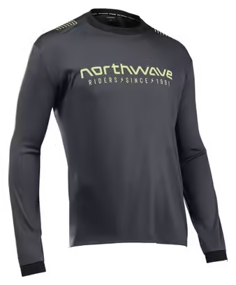 Northwave Sharp Long Sleeve Jersey Black/Green 1 26546-northwave-sharp-long-sleeve-jersey-black-green-1.jpg