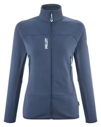 Millet Fusion Grid Blue Women's Fleece