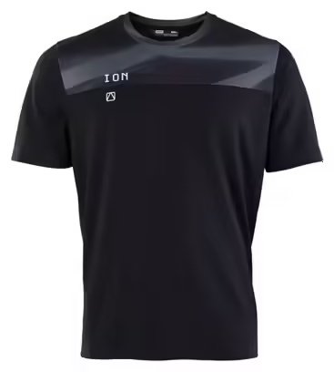 ION Traze Amp Black Men's MTB short sleeve jersey