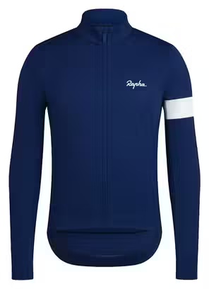 Rapha Core Winter Long Sleeve Jacket Blue\/White