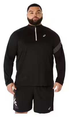 Asics Icon Black Men's 1\/2 Zip Top