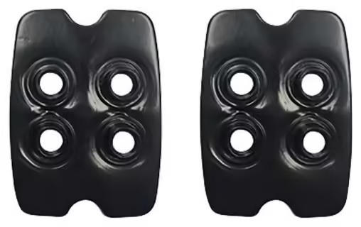 Pair of Leatt SPD cleat plate