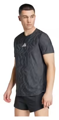 adidas Run Ultimate short sleeve jersey Black Homme