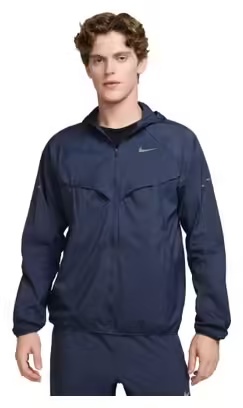 Nike Stride Windbreaker Vest Blue Homme