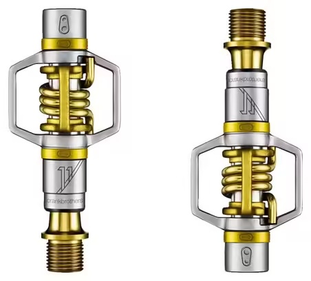 CRANKBROTHERS pair eggbeater 11 pedals Gold