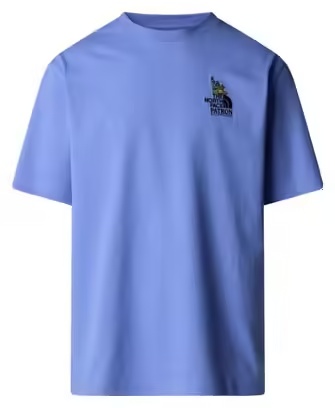 The North Face Clean Trails Oversize Unisex T-Shirt Blue
