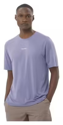 Salomon SHKout Core Blue Men's short sleeve jersey