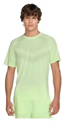 Men's Nike Dri-Fit ADV Stride Yellow short sleeve jersey